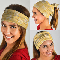 Yellow Palaka Quilt Hawaii Neck Gaiter Traditional Hawaii-plaid Pattern LT14 - Polynesian Pride