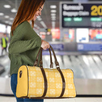 Yellow Palaka Quilt Hawaii Travel Bag Traditional Hawaii-plaid Pattern LT14 - Polynesian Pride