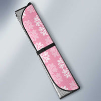 Pink Palaka Quilt Hawaii Auto Sun Shade Traditional Hawaii-plaid Pattern LT14 - Polynesian Pride