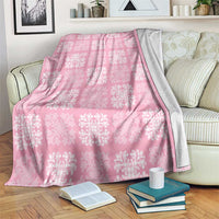 Pink Palaka Quilt Hawaii Blanket Traditional Hawaii-plaid Pattern LT14 Pink - Polynesian Pride