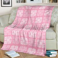 Pink Palaka Quilt Hawaii Blanket Traditional Hawaii-plaid Pattern LT14 - Polynesian Pride