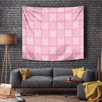 Pink Palaka Quilt Hawaii Tapestry Traditional Hawaii-plaid Pattern LT14 Pink - Polynesian Pride
