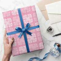 Pink Palaka Quilt Hawaii Wrapping Paper Traditional Hawaii-plaid Pattern LT14 - Polynesian Pride