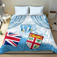 Fiji Day 1970 Bedding Set Proud To Be A Fijian Tapa Pattern LT14 - Polynesian Pride