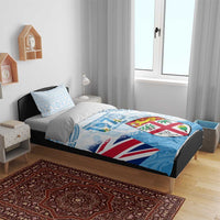 Fiji Day 1970 Bedding Set Proud To Be A Fijian Tapa Pattern LT14 - Polynesian Pride
