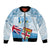 Fiji Day 1970 Bomber Jacket Proud To Be A Fijian Tapa Pattern