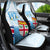 Fiji Day 1970 Car Seat Cover Proud To Be A Fijian Tapa Pattern