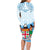 Fiji Day 1970 Family Matching Long Sleeve Bodycon Dress and Hawaiian Shirt Proud To Be A Fijian Tapa Pattern