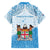 Fiji Day 1970 Family Matching Off The Shoulder Long Sleeve Dress and Hawaiian Shirt Proud To Be A Fijian Tapa Pattern