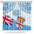 Fiji Day 1970 Shower Curtain Proud To Be A Fijian Tapa Pattern