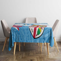 Fiji Day 1970 Tablecloth Proud To Be A Fijian Tapa Pattern LT14 - Polynesian Pride