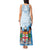 Fiji Day 1970 Tank Maxi Dress Proud To Be A Fijian Tapa Pattern