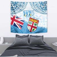 Fiji Day 1970 Tapestry Proud To Be A Fijian Tapa Pattern LT14 - Polynesian Pride