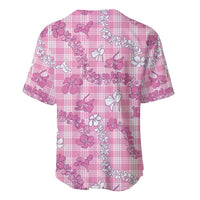 Alaka Aloha Hawaii Baseball Jersey Plumeria Lei With Palaka Motif LT14 - Polynesian Pride