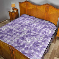 Poni Aloha Hawaii Quilt Plumeria Lei With Palaka Motif LT14 - Polynesian Pride