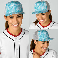 Polu Aloha Hawaii Baseball Net Cap Plumeria Lei With Palaka Motif LT14 - Polynesian Pride