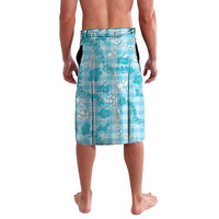 Polu Aloha Hawaii Lavalava Plumeria Lei With Palaka Motif LT14 - Polynesian Pride