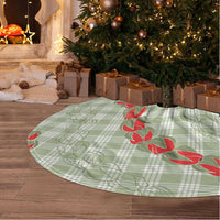 Omaomao Aloha Hawaii Tree Skirt Rosebud Lei With Palaka Motif LT14 - Polynesian Pride