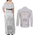 personalised-samoa-white-sunday-couples-matching-off-shoulder-maxi-dress-and-long-sleeve-button-shirts-manuia-le-aso-sa-o-tamaiti-polynesian-plumeria