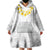 Personalised Samoa White Sunday Wearable Blanket Hoodie Lotu Tamaiti 2023 With Coat Of Arms LT14 - Polynesian Pride