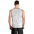 Polynesia White Sunday Men Tank Top Polynesian Pattern With Tropical Flowers LT14 - Polynesian Pride