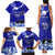 Personalised American Samoa Fautasi Race Family Matching Tank Maxi Dress and Hawaiian Shirt Eagle With Polynesian Pattern LT14 - Polynesian Pride