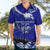 Personalised American Samoa Fautasi Race Hawaiian Shirt Eagle With Polynesian Pattern LT14 - Polynesian Pride