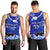 Personalised American Samoa Fautasi Race Men Tank Top Eagle With Polynesian Pattern LT14 - Polynesian Pride