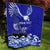 Personalised American Samoa Fautasi Race Quilt Eagle With Polynesian Pattern LT14 - Polynesian Pride