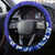 American Samoa Fautasi Race Steering Wheel Cover Eagle With Polynesian Pattern