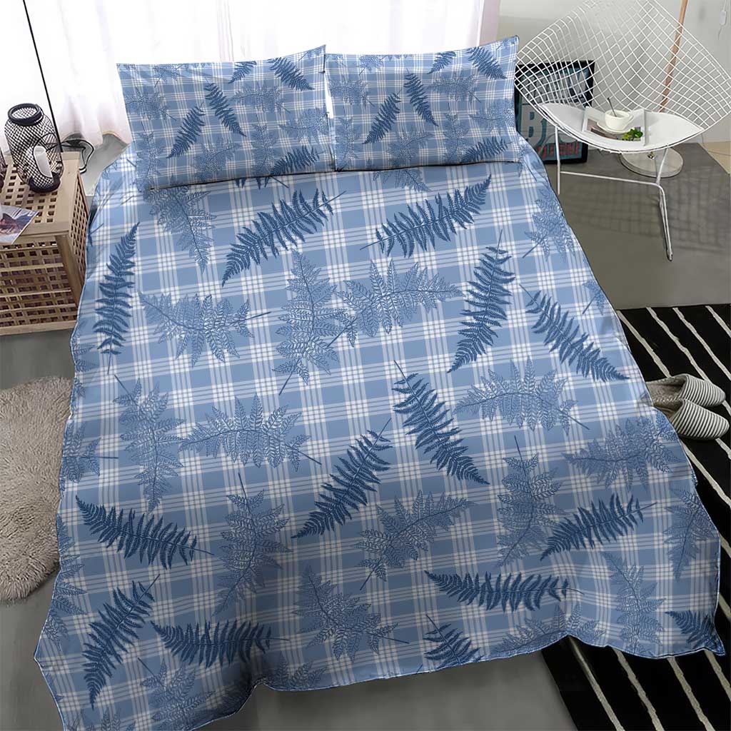 Blue Palaka Hawaii Palapalai Bedding Set Hawaiian Fern LT14 - Polynesian Pride