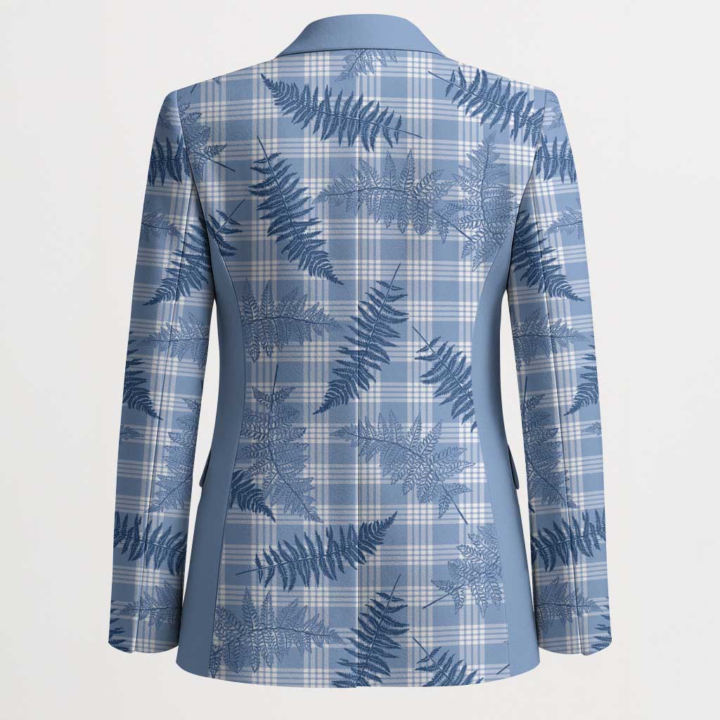 Blue Palaka Hawaii Palapalai Blazer Hawaiian Fern LT14 - Polynesian Pride