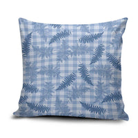 Blue Palaka Hawaii Palapalai Pillow Cover Hawaiian Fern LT14 Blue - Polynesian Pride
