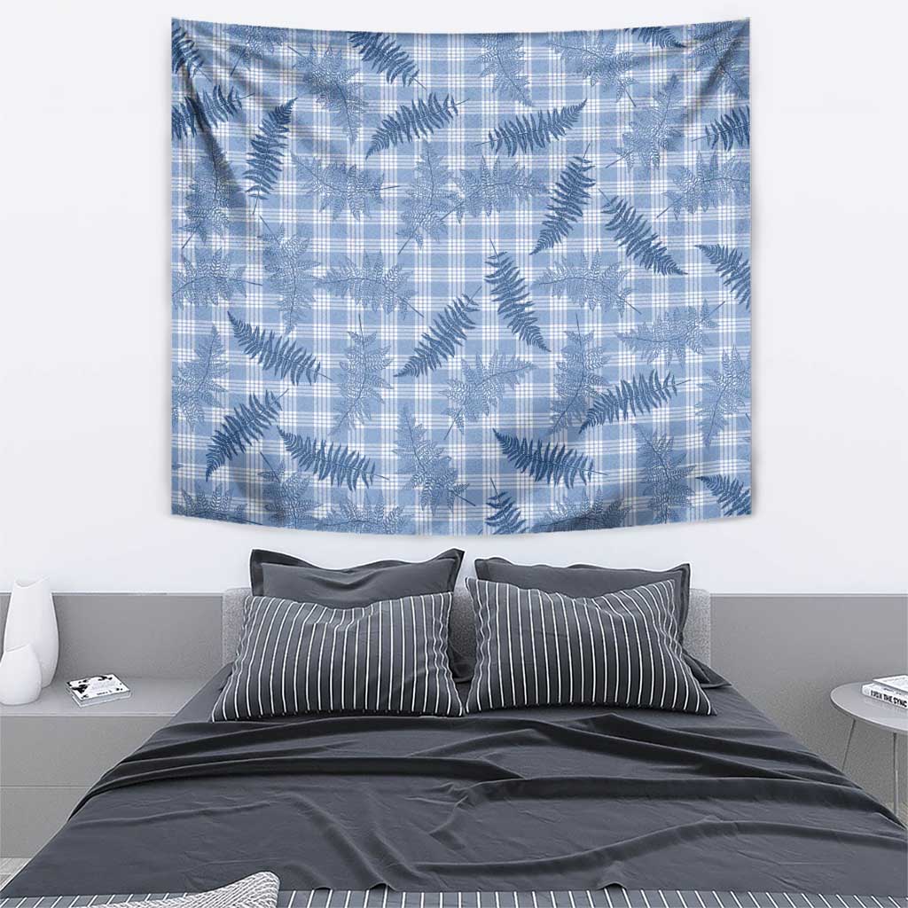 Blue Palaka Hawaii Palapalai Tapestry Hawaiian Fern LT14 - Polynesian Pride