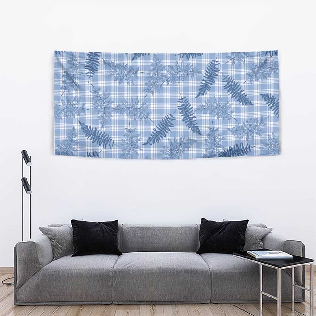 Blue Palaka Hawaii Palapalai Tapestry Hawaiian Fern LT14 - Polynesian Pride