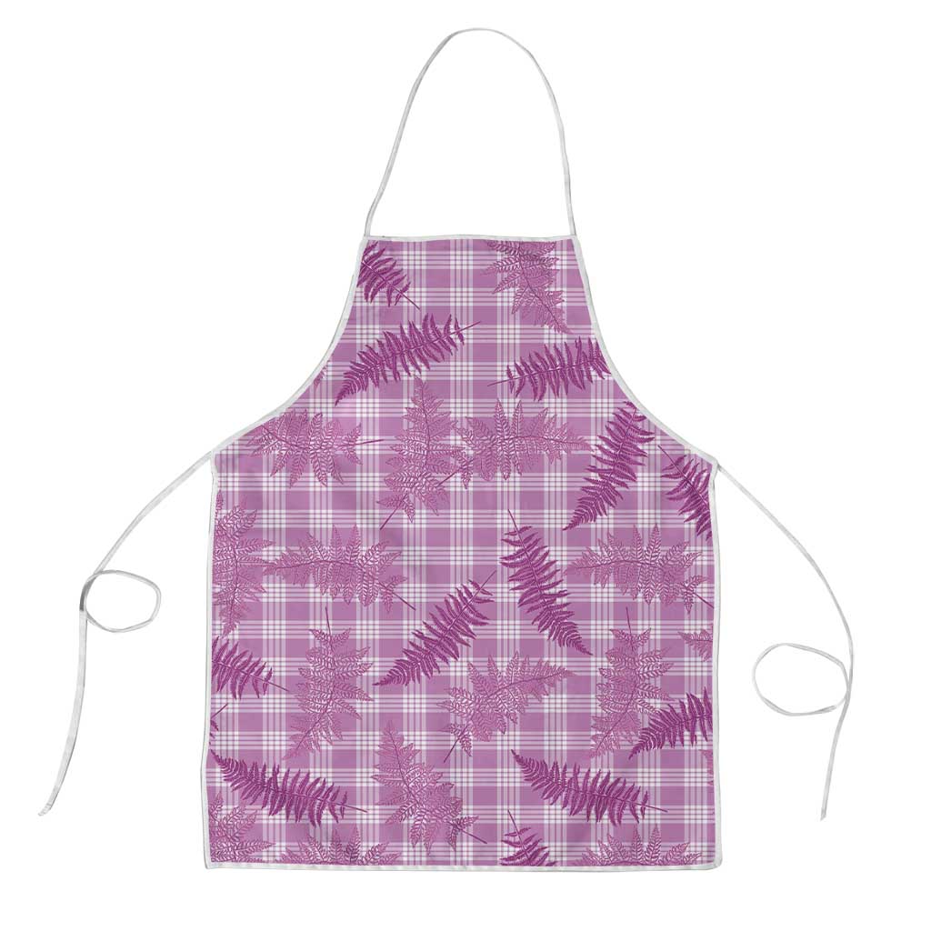 Pink Palaka Hawaii Palapalai Apron Hawaiian Fern LT14 Pink - Polynesian Pride