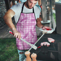 Pink Palaka Hawaii Palapalai Apron Hawaiian Fern LT14 - Polynesian Pride
