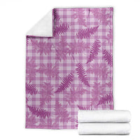 Pink Palaka Hawaii Palapalai Blanket Hawaiian Fern LT14 - Polynesian Pride