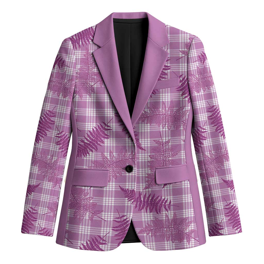 Pink Palaka Hawaii Palapalai Blazer Hawaiian Fern LT14 Unisex Pink - Polynesian Pride
