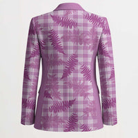 Pink Palaka Hawaii Palapalai Blazer Hawaiian Fern LT14 - Polynesian Pride