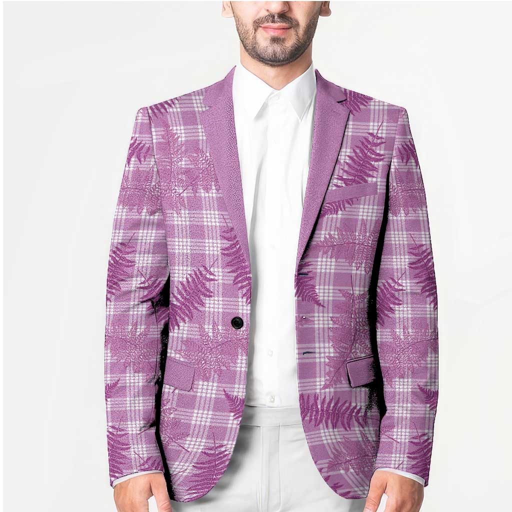 Pink Palaka Hawaii Palapalai Blazer Hawaiian Fern LT14 - Polynesian Pride