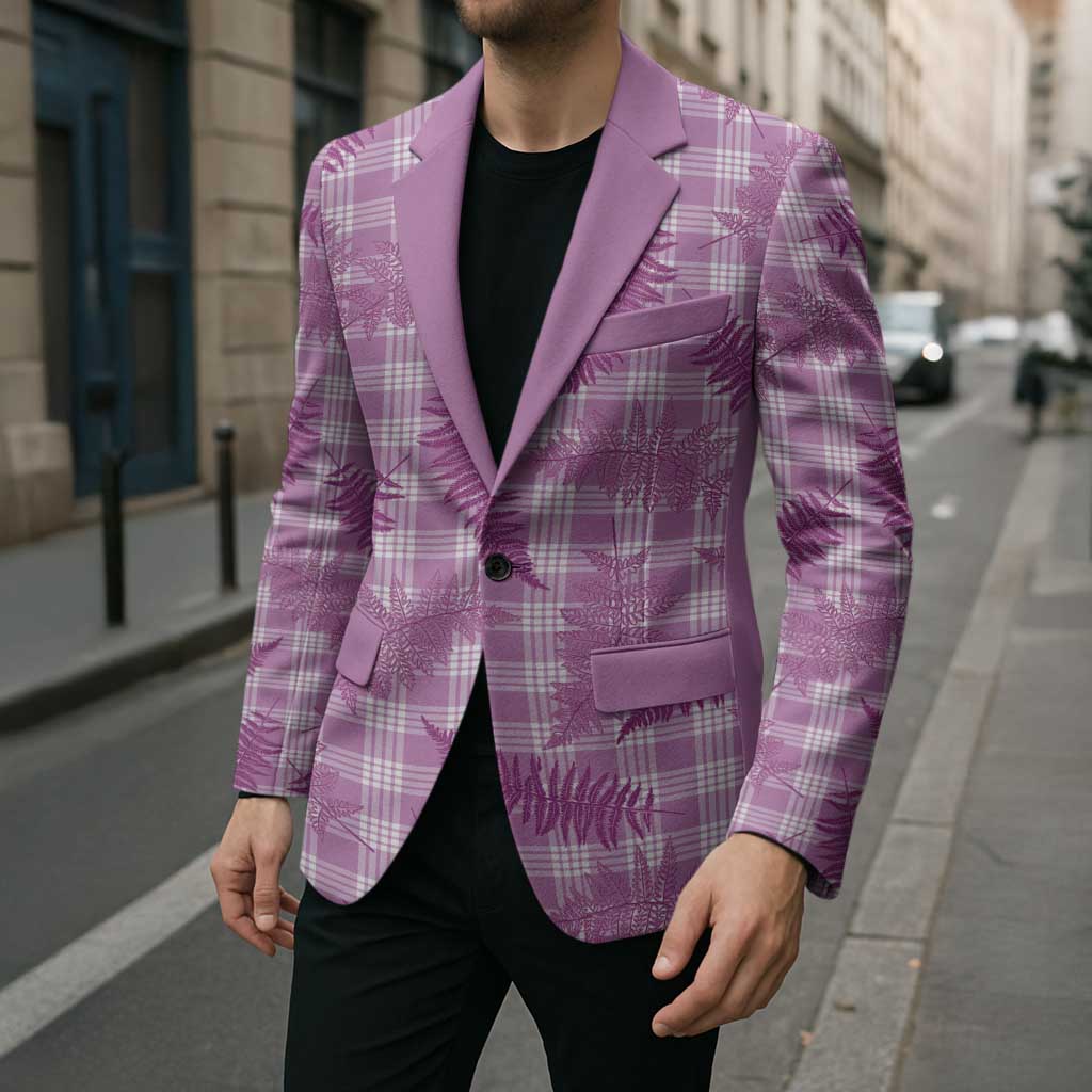 Pink Palaka Hawaii Palapalai Blazer Hawaiian Fern LT14 - Polynesian Pride