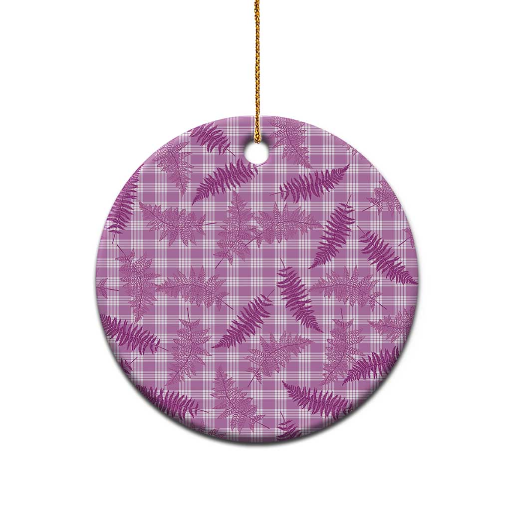 Pink Palaka Hawaii Palapalai Ceramic Ornament Hawaiian Fern LT14 - Polynesian Pride