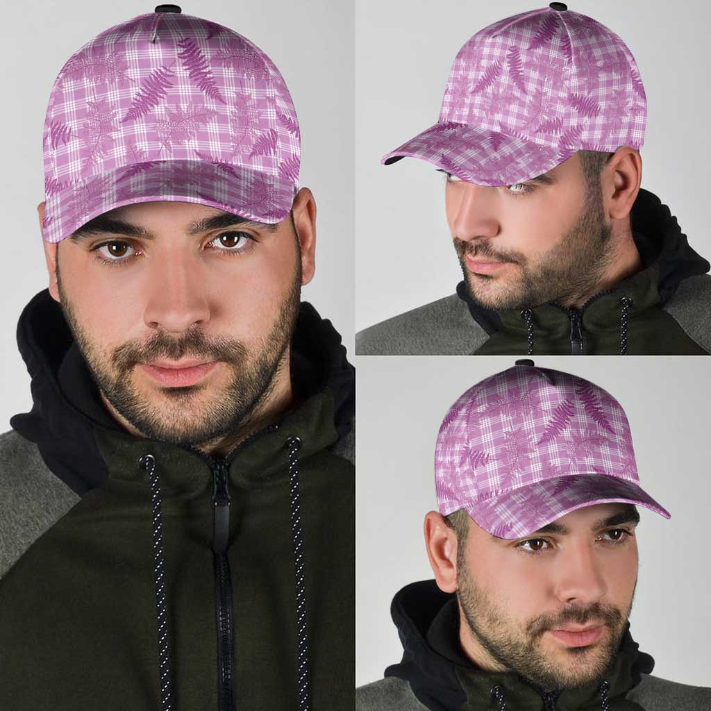 Pink Palaka Hawaii Palapalai Classic Cap Hawaiian Fern LT14 - Polynesian Pride