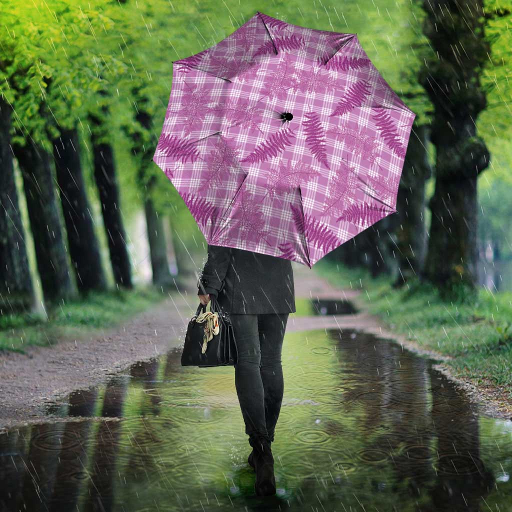 Pink Palaka Hawaii Palapalai Umbrella Hawaiian Fern LT14 - Polynesian Pride