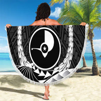 FSM Yap Day Beach Blanket 2025 Wa'ab Micronesia Black Color LT14 - Polynesian Pride