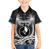 FSM Yap Day Hawaiian Shirt 2025 Wa'ab Micronesia Black Color LT14 - Polynesian Pride