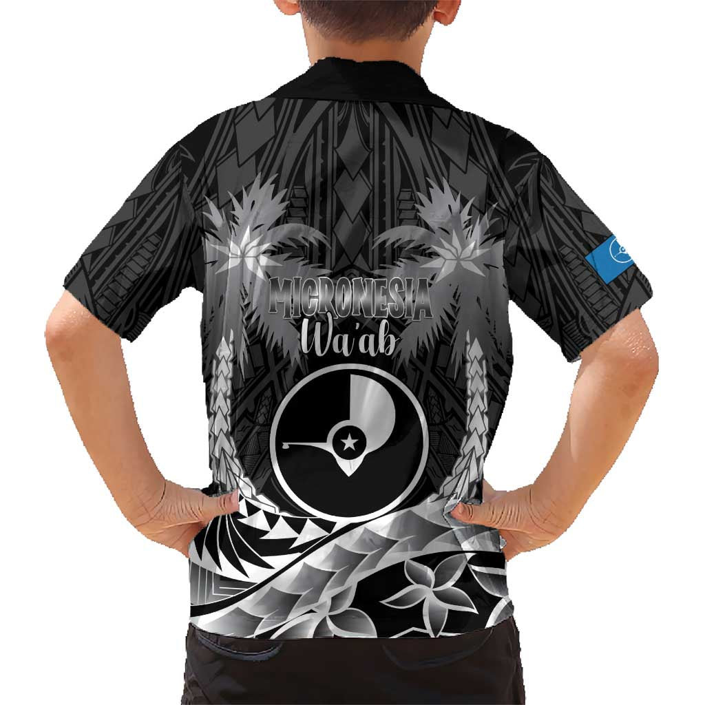 FSM Yap Day Hawaiian Shirt 2025 Wa'ab Micronesia Black Color LT14 - Polynesian Pride