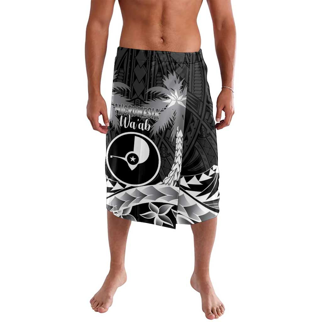 FSM Yap Day Lavalava 2025 Wa'ab Micronesia Black Color LT14 Black - Polynesian Pride