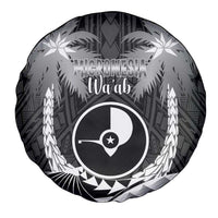 FSM Yap Day Spare Tire Cover 2025 Wa'ab Micronesia Black Color LT14 - Polynesian Pride